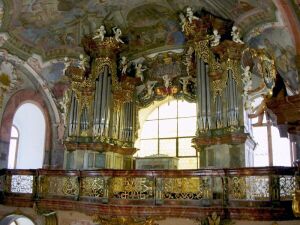 Varhany kostela Narozen Pn