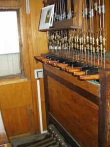 Kabinka s klvesnicemi