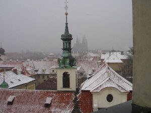 Pohled z ve na Hradany